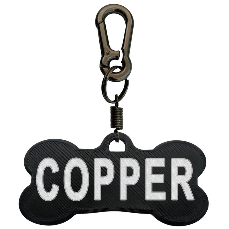 پلاک شناسایی سگ مدل copper
