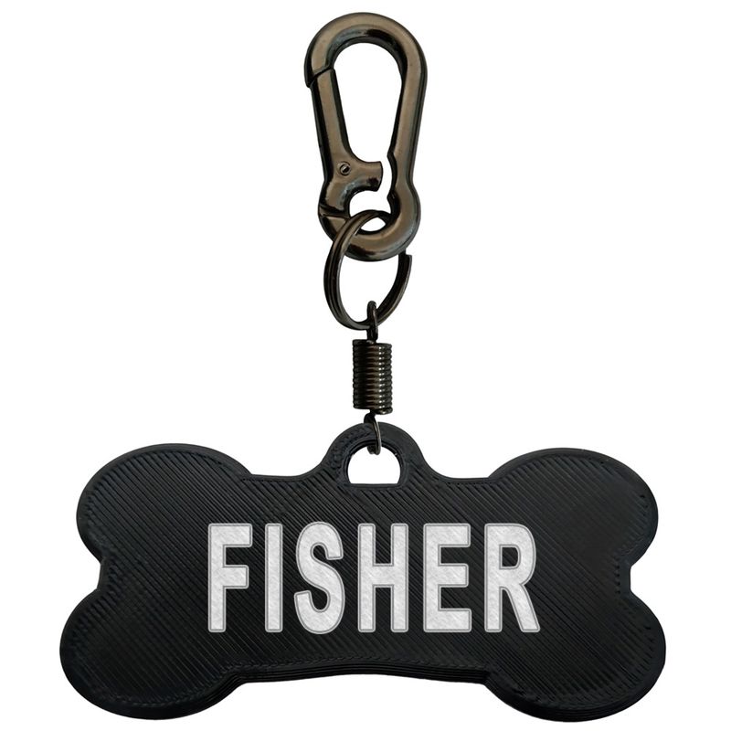 پلاک شناسایی سگ مدل fisher