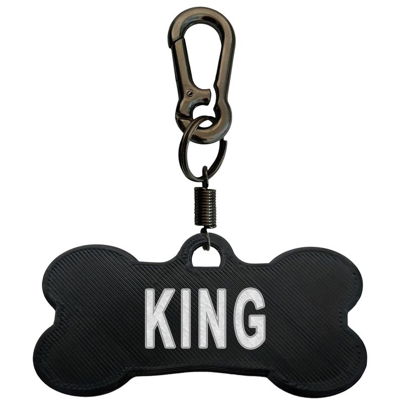 پلاک شناسایی سگ مدل king