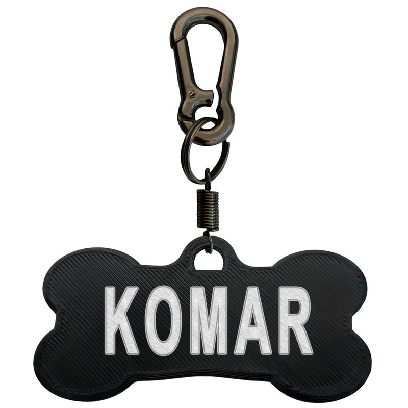 پلاک شناسایی سگ مدل komar