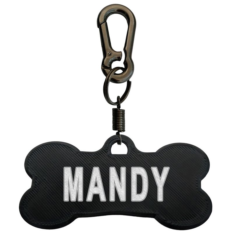 پلاک شناسایی سگ مدل mandy