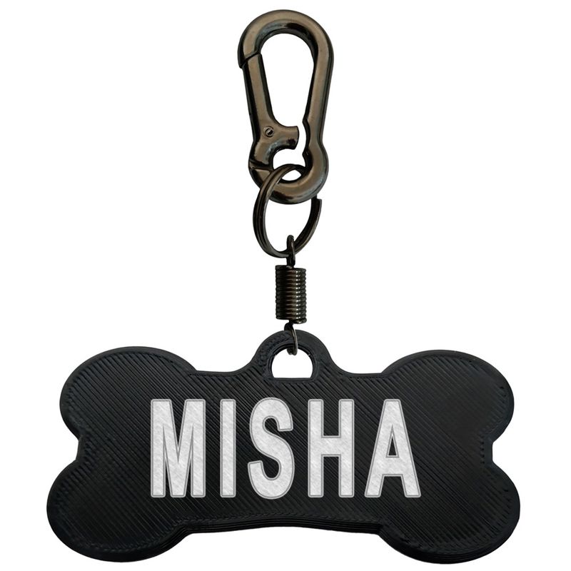پلاک شناسایی سگ مدل misha
