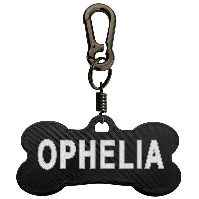 پلاک شناسایی سگ مدل ophelia