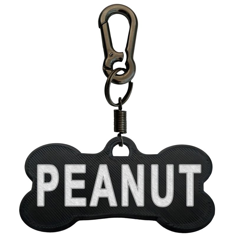 پلاک شناسایی سگ مدل peanut