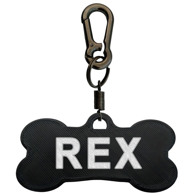 پلاک شناسایی سگ مدل rex