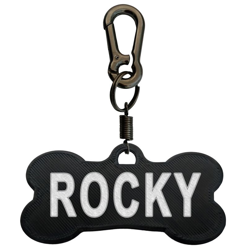پلاک شناسایی سگ مدل rocky