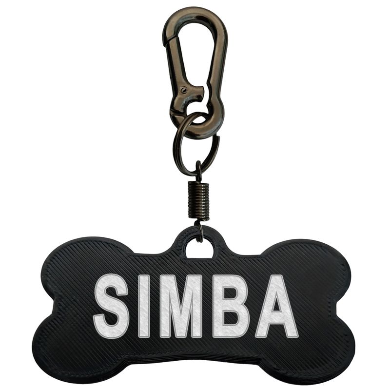 پلاک شناسایی سگ مدل simba