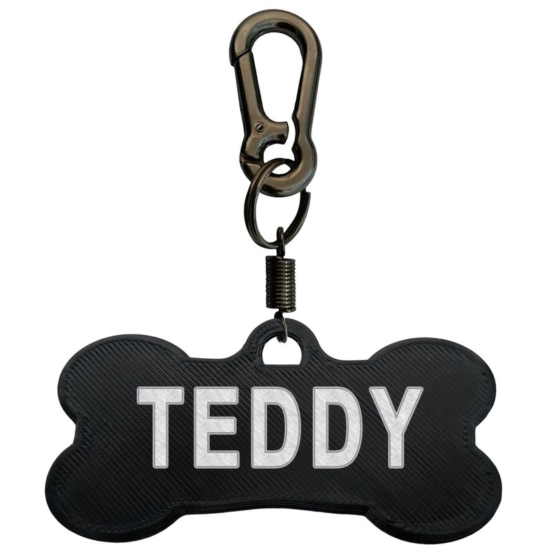 پلاک شناسایی سگ مدل teddy