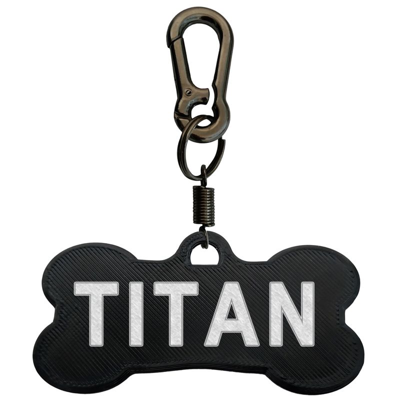 پلاک شناسایی سگ مدل titan