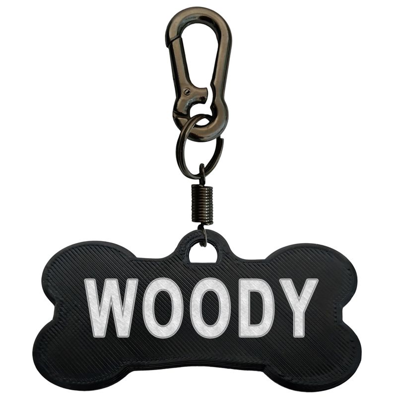 پلاک شناسایی سگ مدل woody
