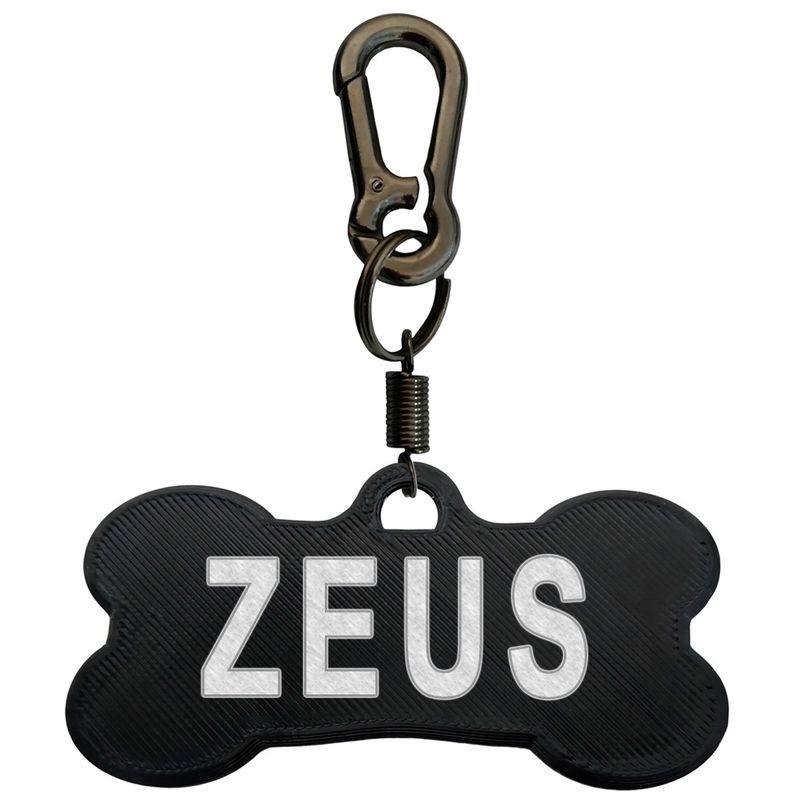 پلاک شناسایی سگ مدل zeus