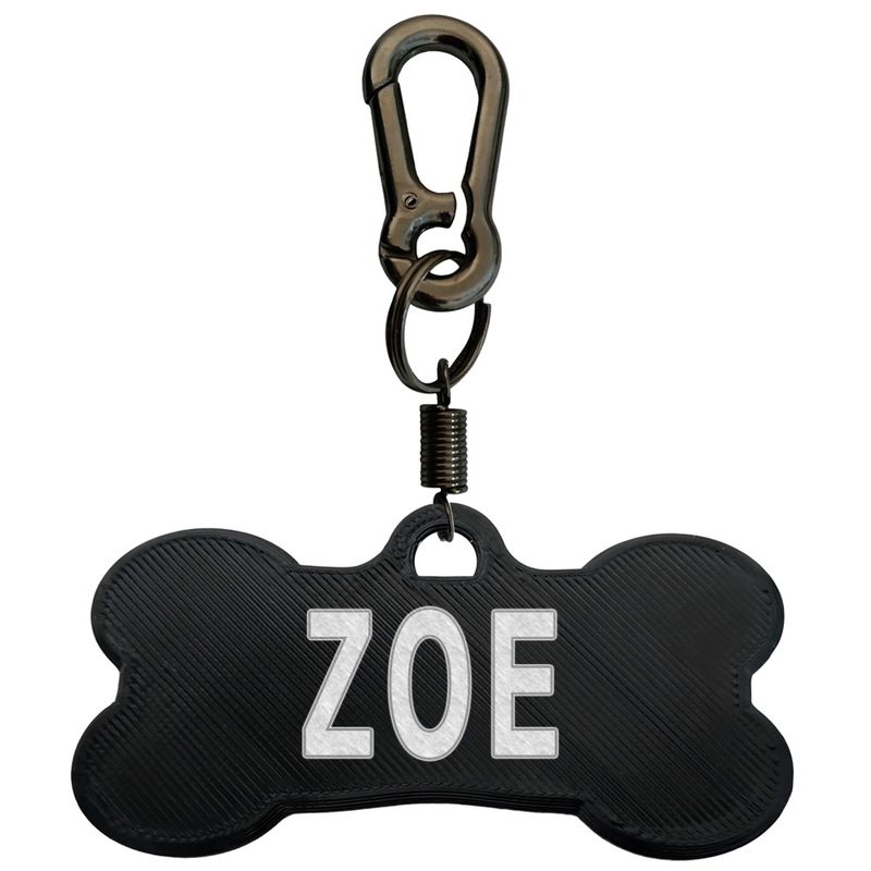 پلاک شناسایی سگ مدل zoe