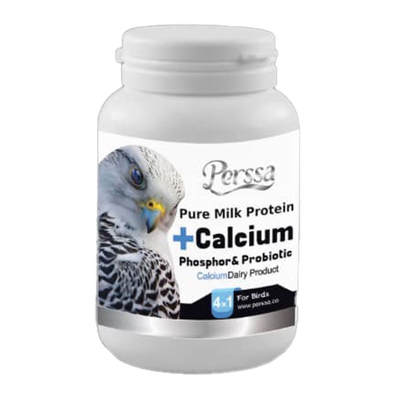 پودر مکمل کلسیم پرندگان پرسا مدل probiotic وزن 200 گرم