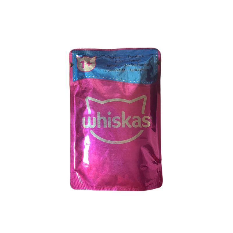 پوچ گربه ویسکاس مدل tuna وزن 85 گرم