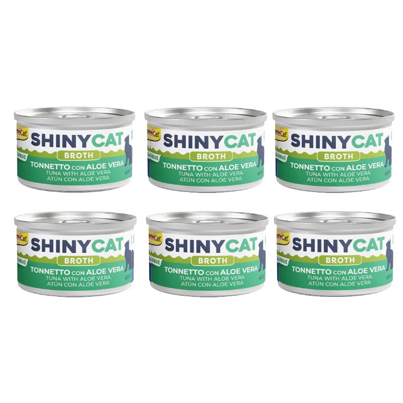 کنسرو غذای گربه بالغ جیم کت مدل cat food chicken tuna & aloe vera in sauce طعم ماهی تن و آلوئه ورا وزن 70 گرم بسته 6 عددی