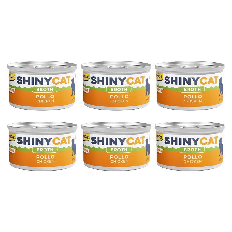 کنسرو غذای گربه بالغ جیم کت مدل cat food with chicken in sauce طعم مرغ وزن 70 گرم بسته 6 عددی