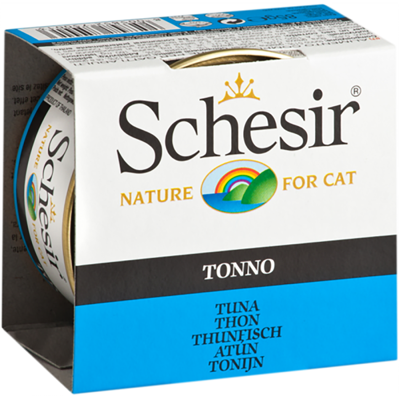 کنسرو غذای گربه شسیر مدل tuna 50013 با طعم ماهی تن وزن 85 گرم
