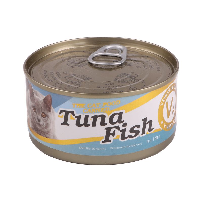 کنسرو غذای گربه کد tuna fish_va1 وزن 170 گرم