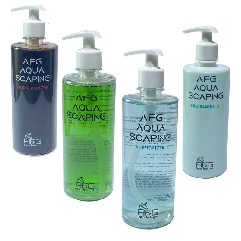 کود کامل گیاهان آکواریوم ای اف جی مدل aqua ferti gro کد 111 مجموعه 4 عددی