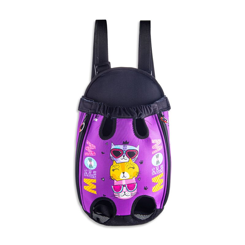 کیف حمل گربه تادو طرح آغوشی کد agh112 سایز m