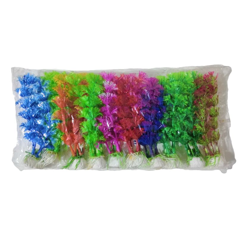 گیاه تزیینی آکواریوم مدل 13cm بسته 10 عددی