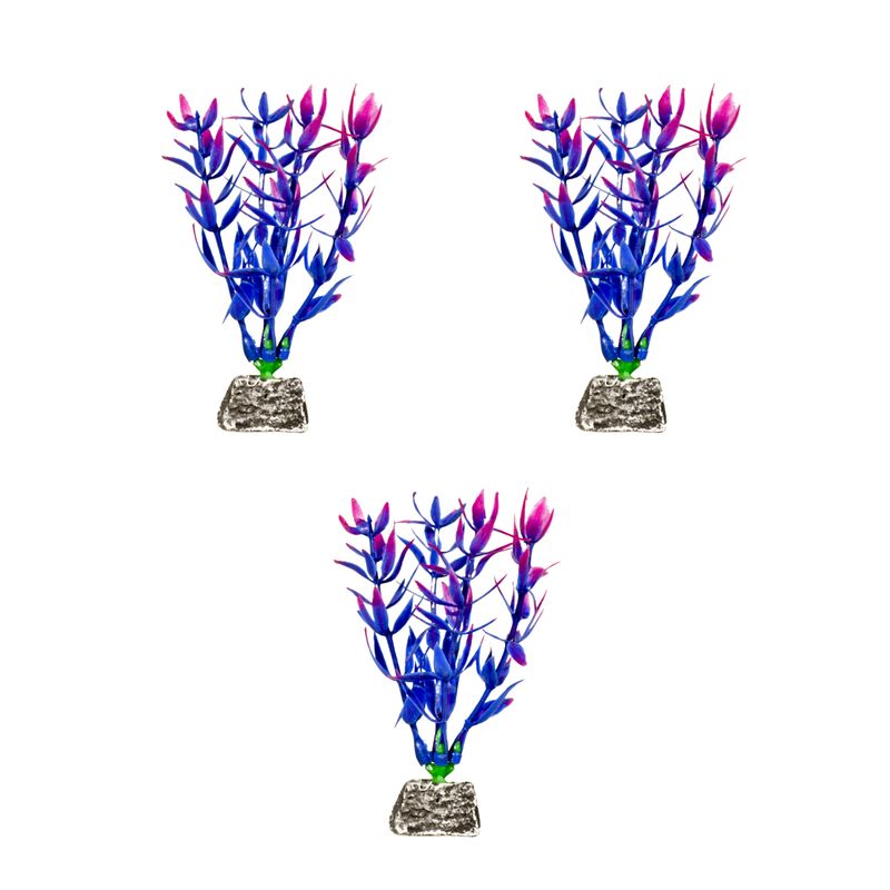 گیاه مصنوعی آکواریوم کد 86 بسته 3 عددی