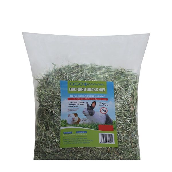 یونجه جوندگان آسو پت مدل orchard وزن 1 کیلوگرم