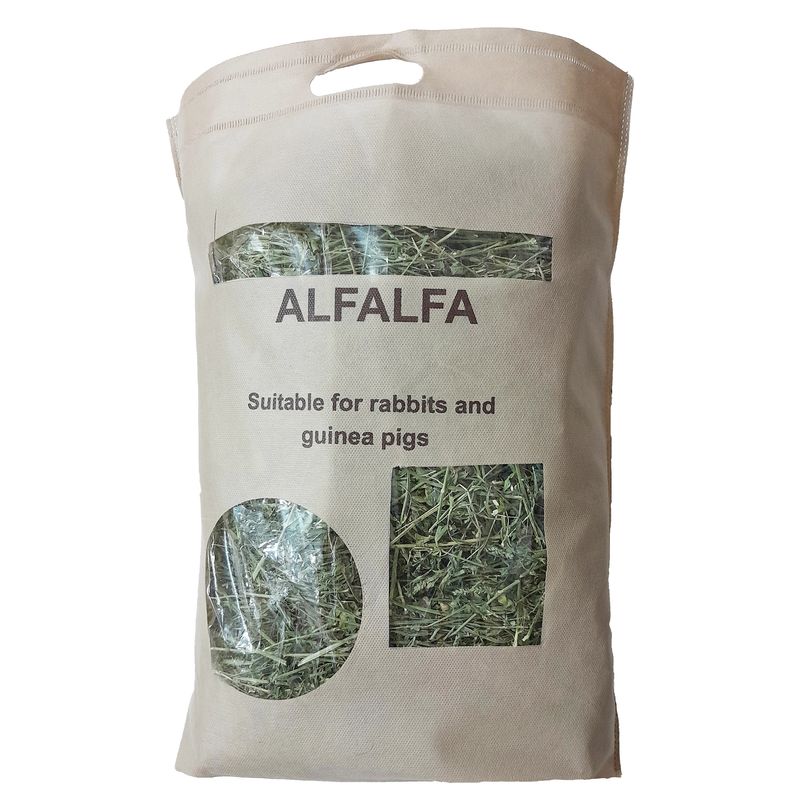 یونجه خشک خرگوش و خوکچه مدل alfalfa وزن 1 کیلوگرم